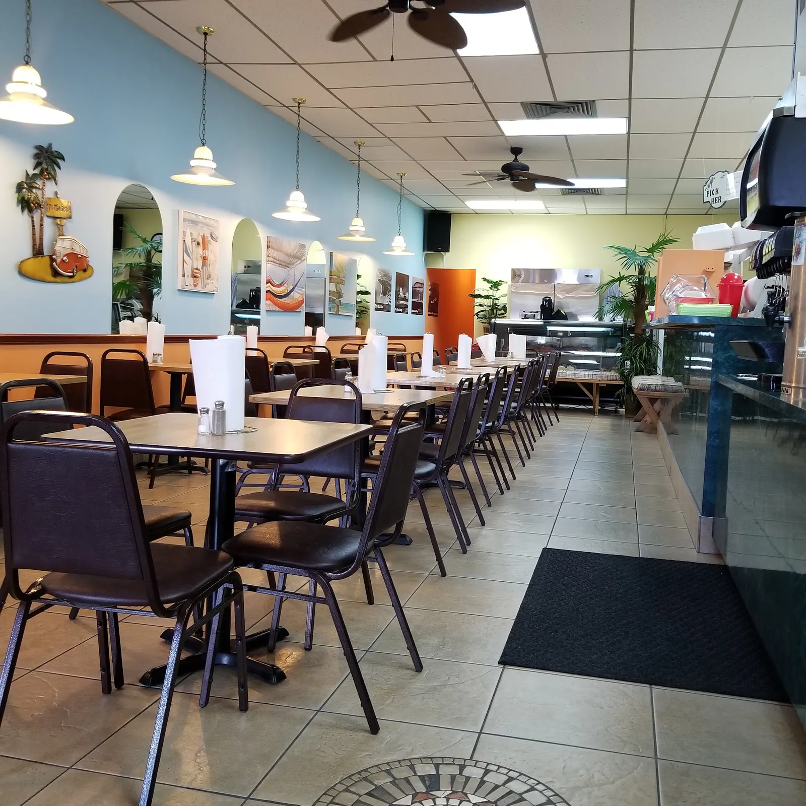 Dining room at Big Al's